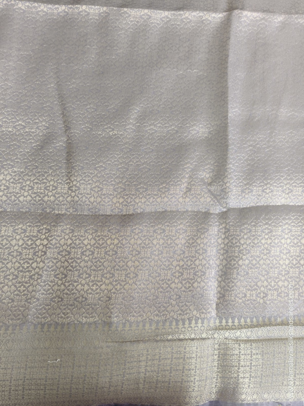 Tissue Silk Saree Pink Colour with Floral Pattern