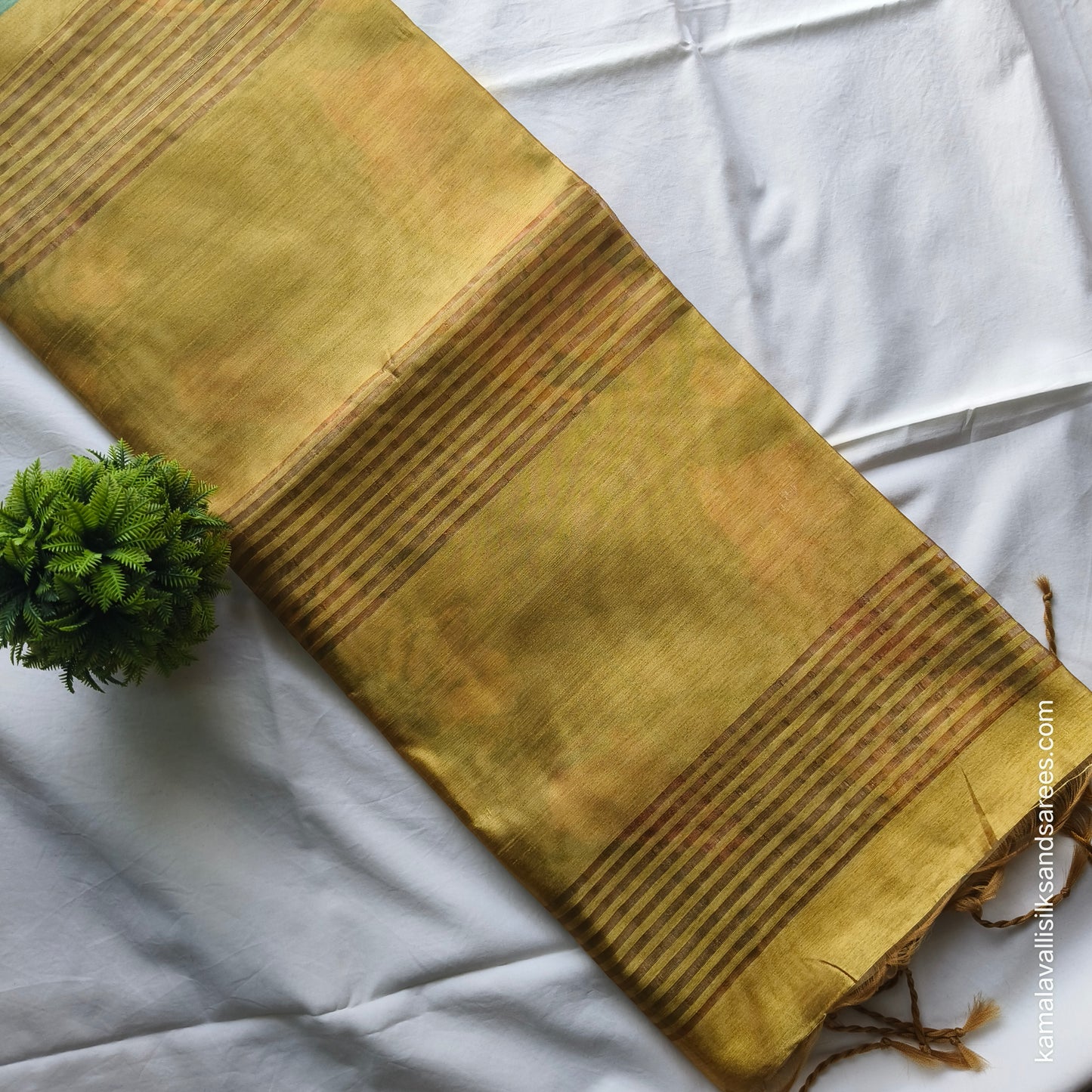 Tussar Saree Pastel Green colour