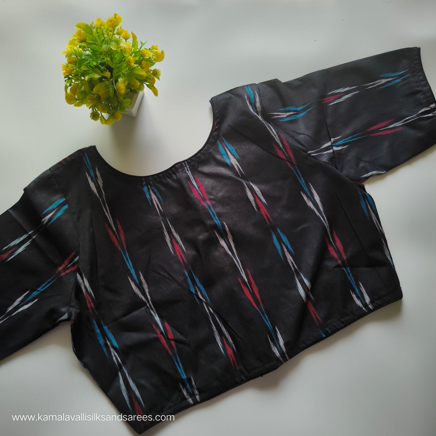 Black Colour Readymade Blouse