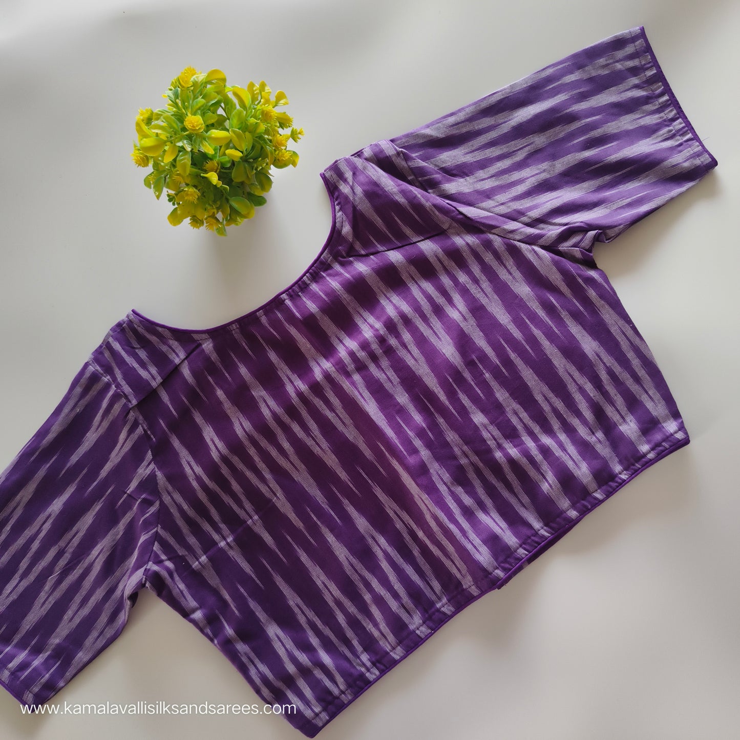 Violet Colour Readymade Blouse