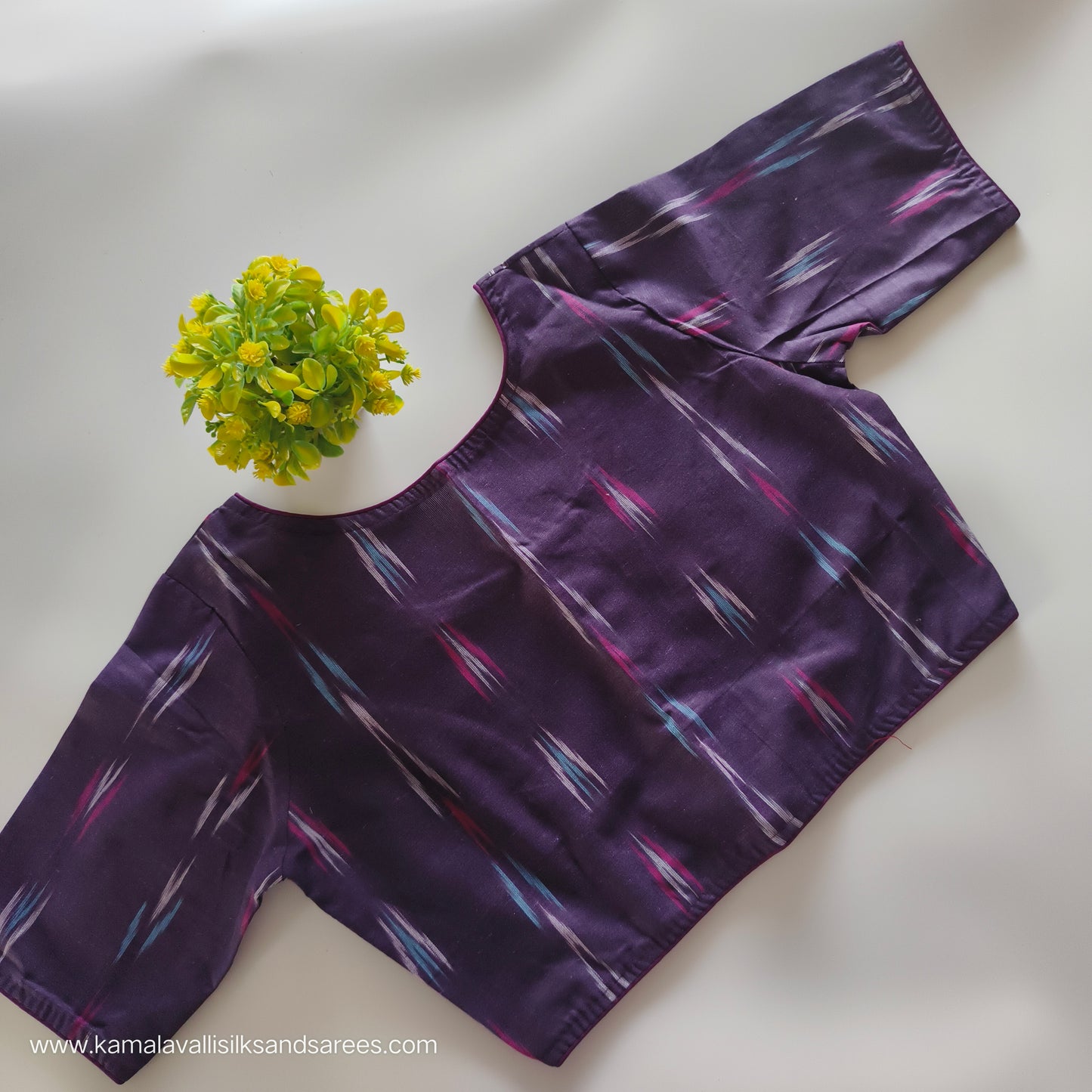 Violet Colour Readymade Blouse