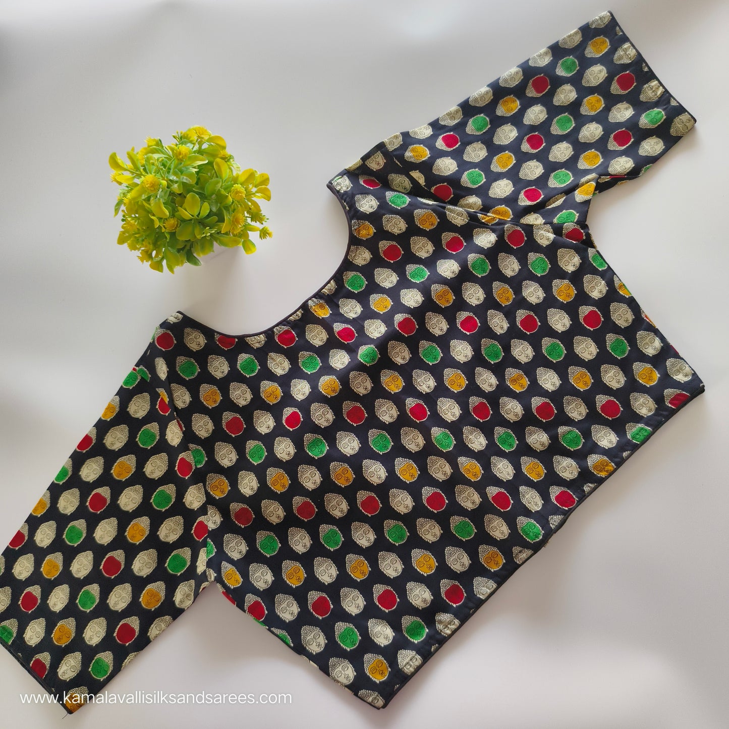 Black Colour Readymade Blouse