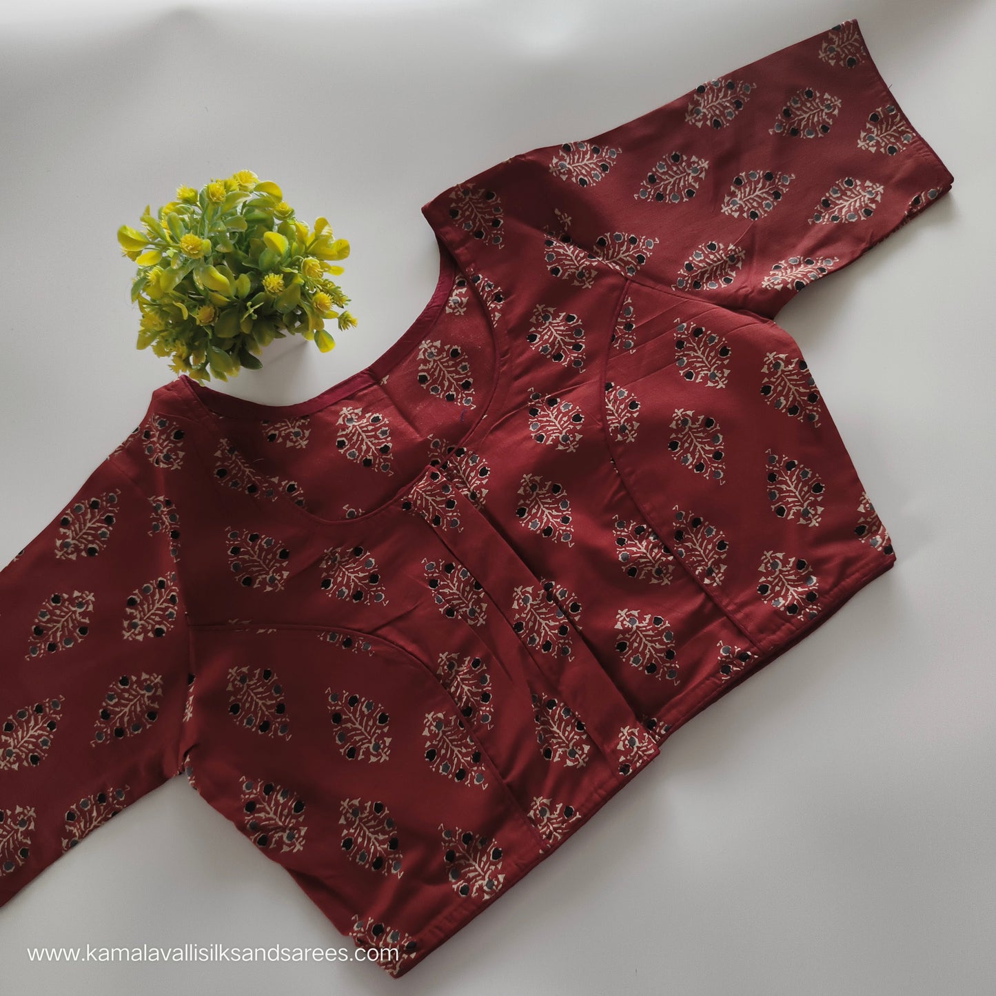 Maroon Colour Readymade Blouse