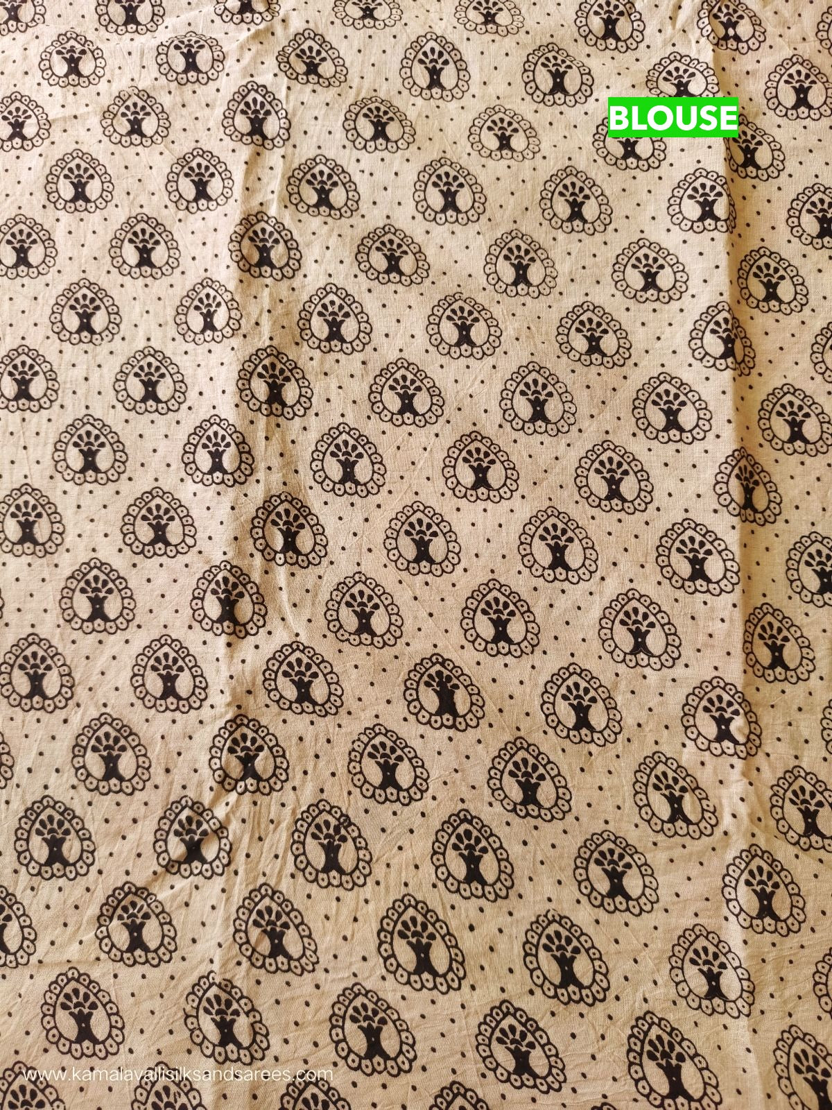 Kalamkari Cotton Saree Violet Colour