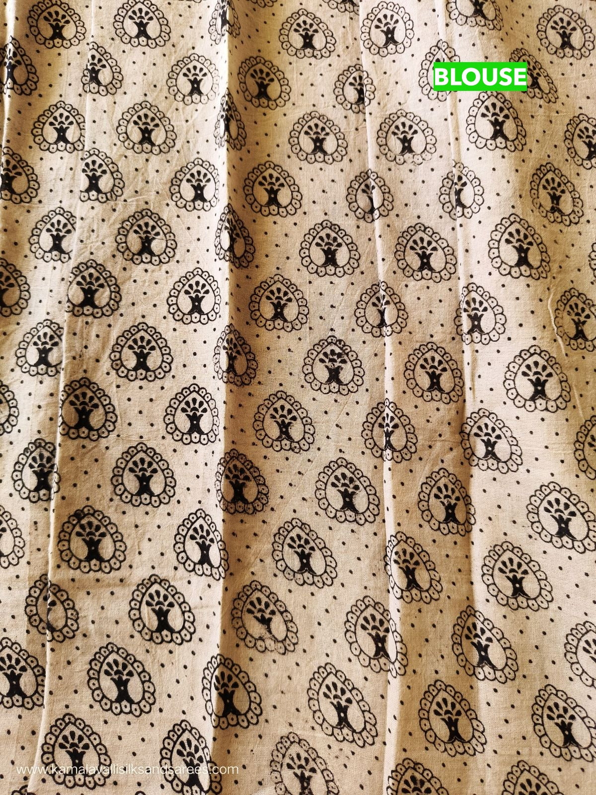 Kalamkari Cotton Saree Maroon Colour