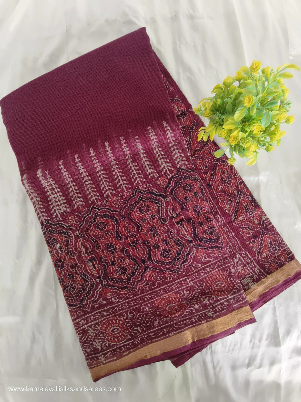 Kota Doria Cotton Saree