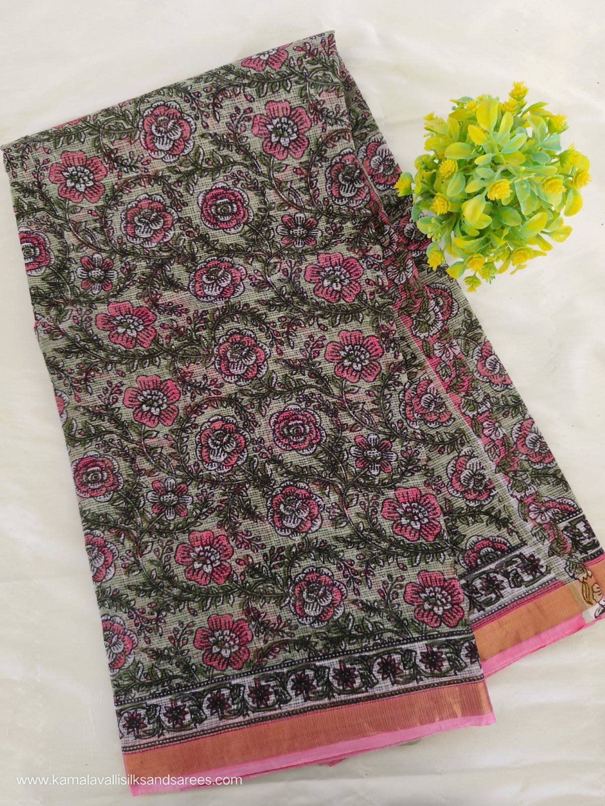 Kota Doria Cotton Saree