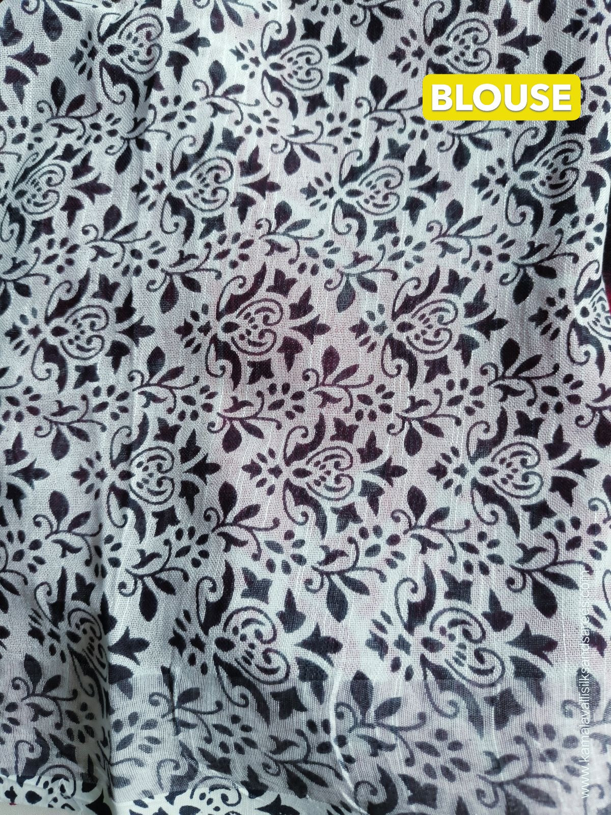 Pure Linen Cotton Saree Charcoal Black and Rose Colour with Zari Border