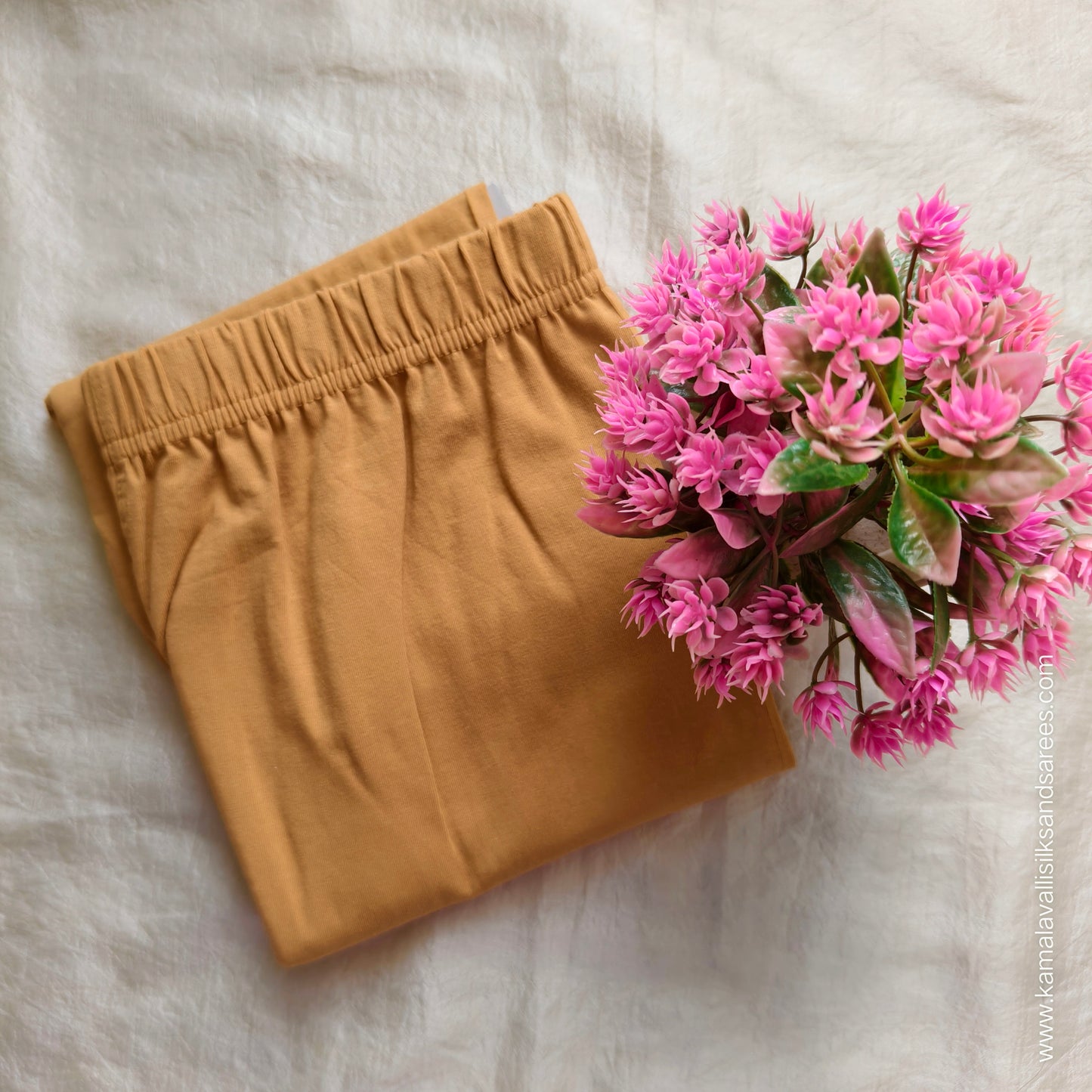 Ankle Fit Leggings Beige Colour