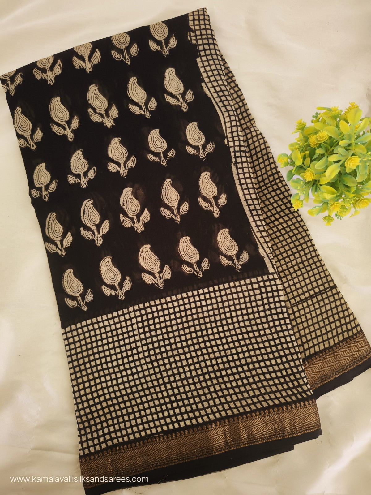 Maheshwari Silk Cotton Saree