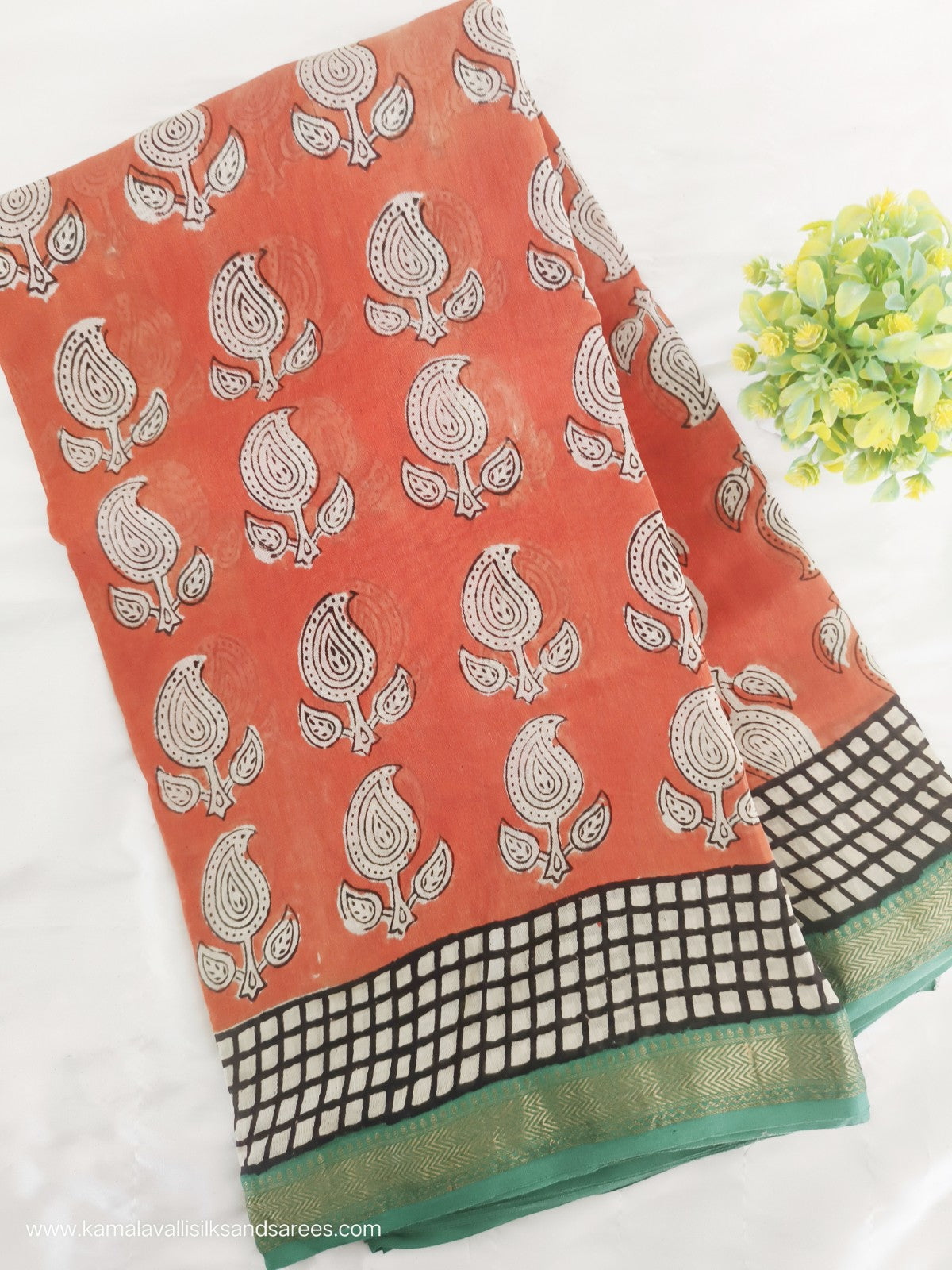 Maheshwari Silk Cotton Saree