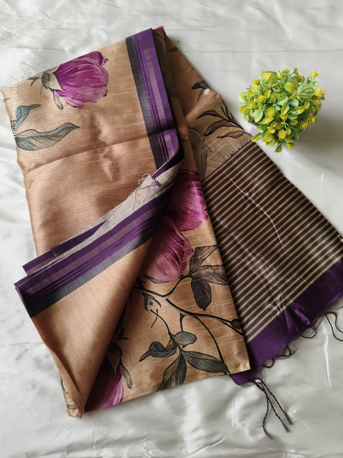 Semi Tussar Saree