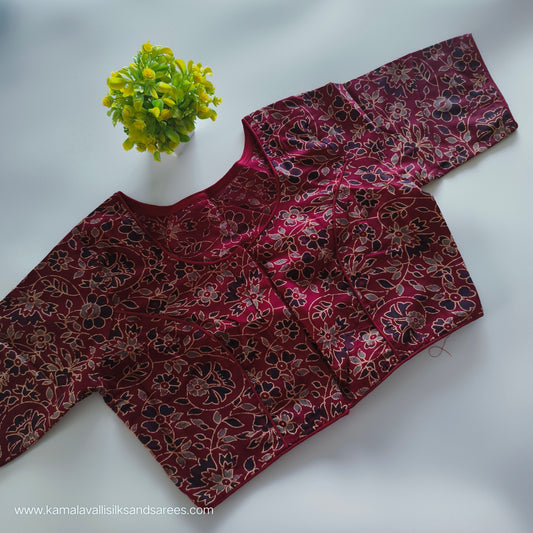 Maroon Colour Readymade Blouse