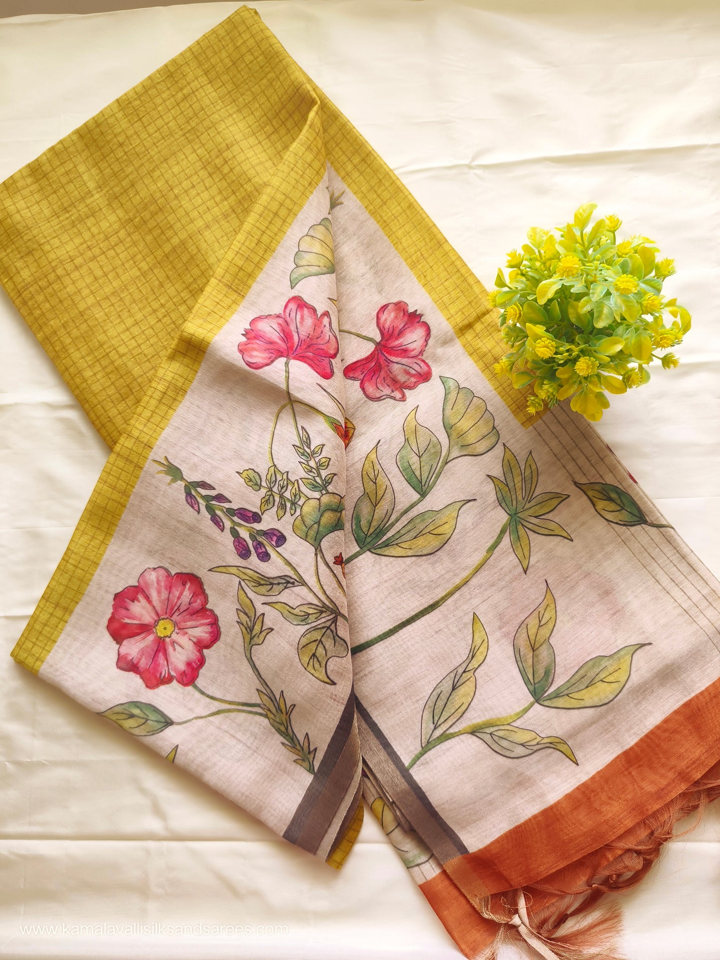 Chanderi Cotton Saree