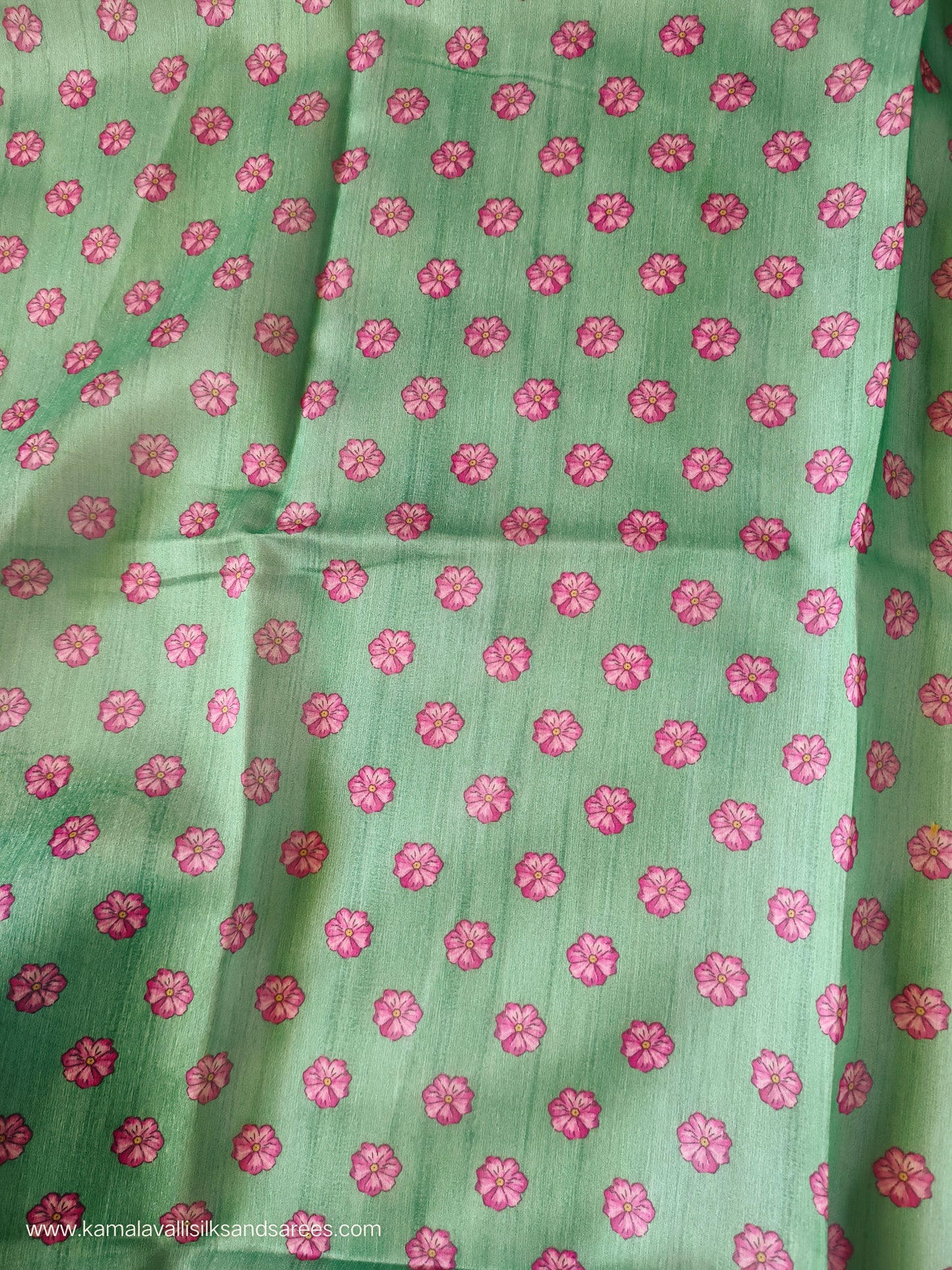 Chanderi Cotton Saree Blue Colour