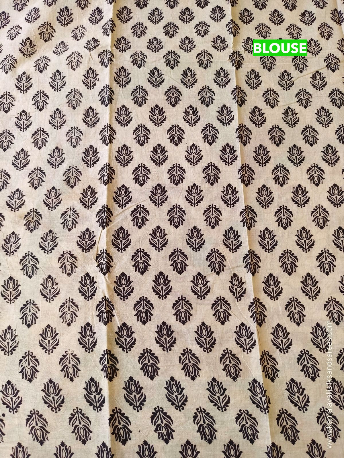Kalamkari Cotton Saree Maroon and Green Colour