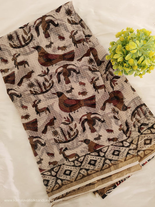 Kota Doria Cotton Saree