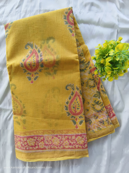Kota Doria Cotton Saree