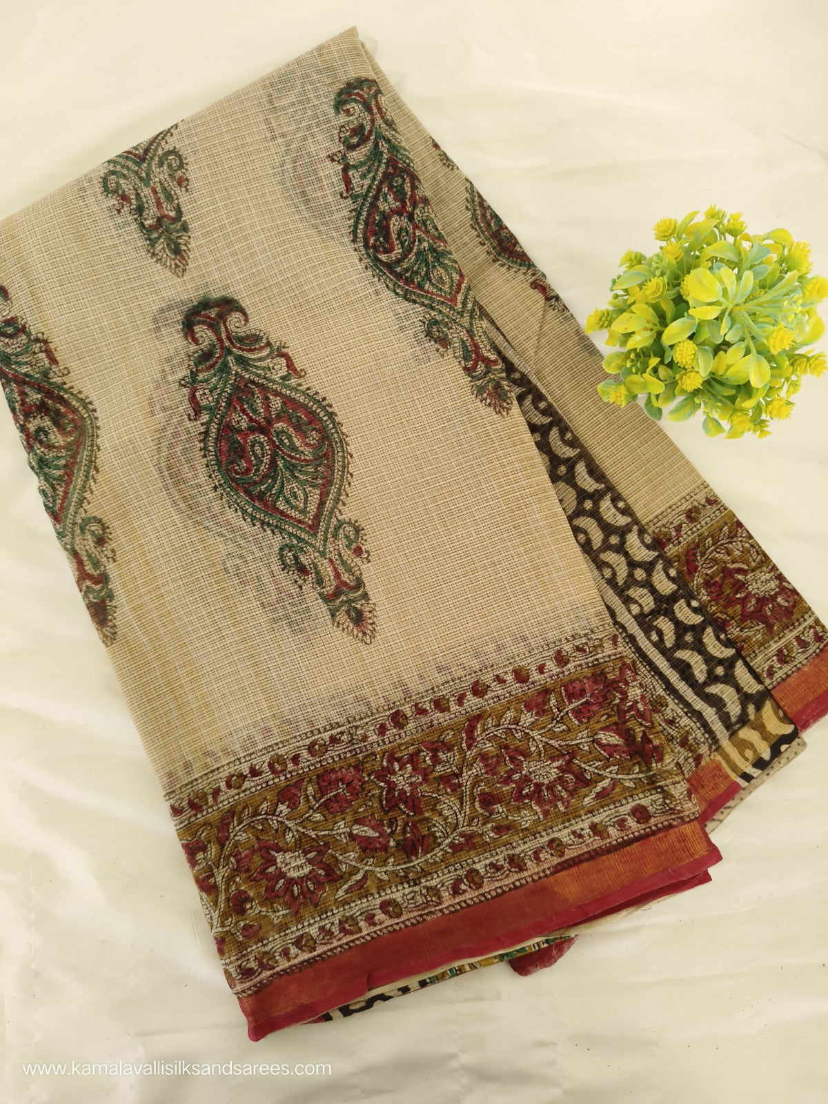 Kota Doria Cotton Saree