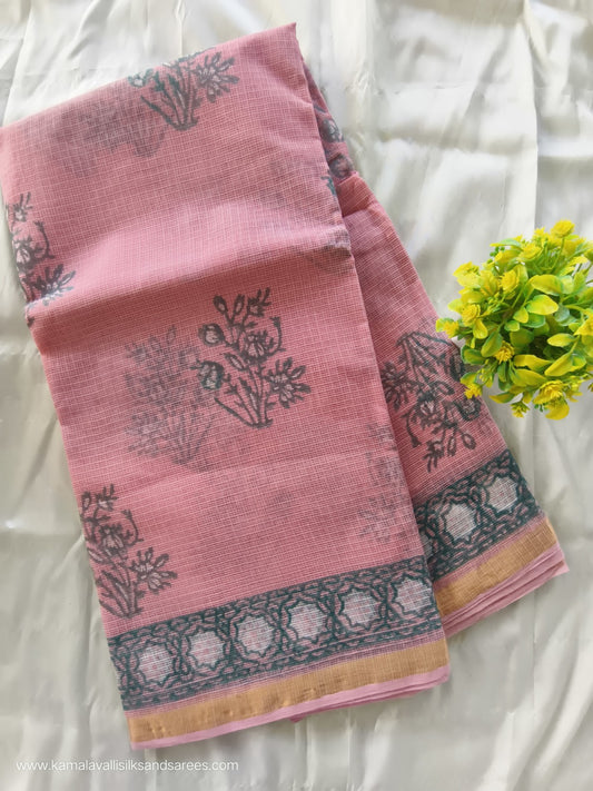 Kota Doria Cotton Saree