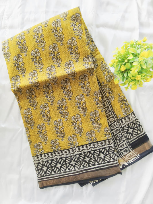 Kota Doria Cotton Saree