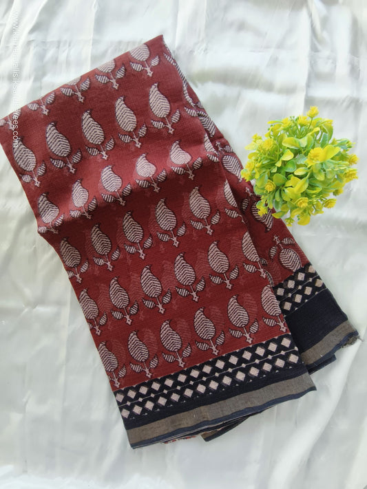 Kota Doria Cotton Saree