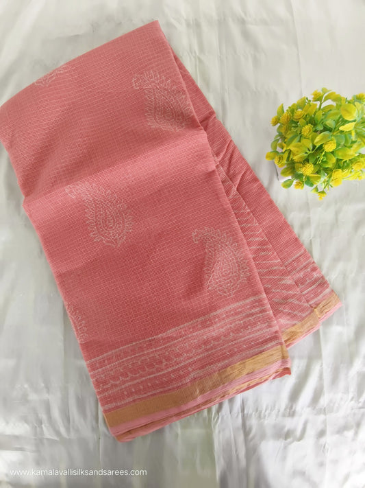 Kota Doria Cotton Saree