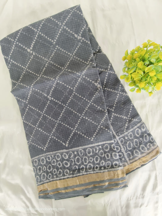Kota Doria Cotton Saree