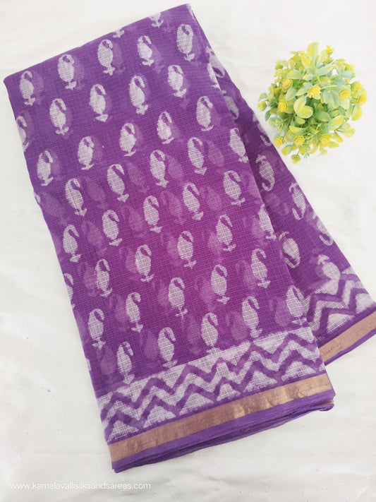Kota Doria Cotton Saree