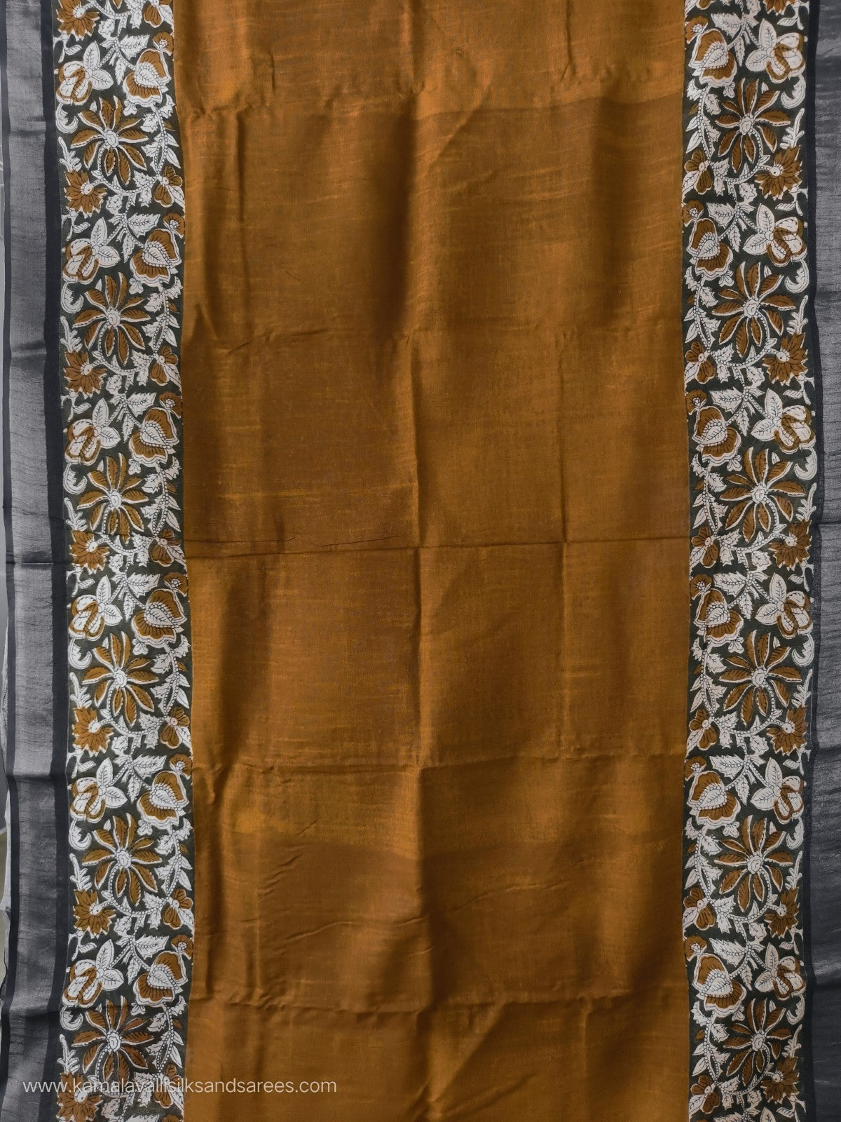 Pure Linen Cotton Saree multi colour with Zari Border