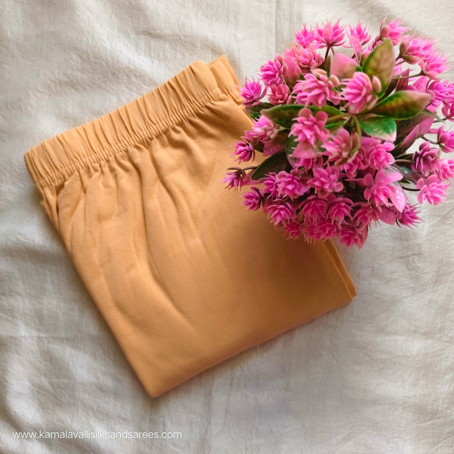 Ankle Fit Leggings Apricot Colour