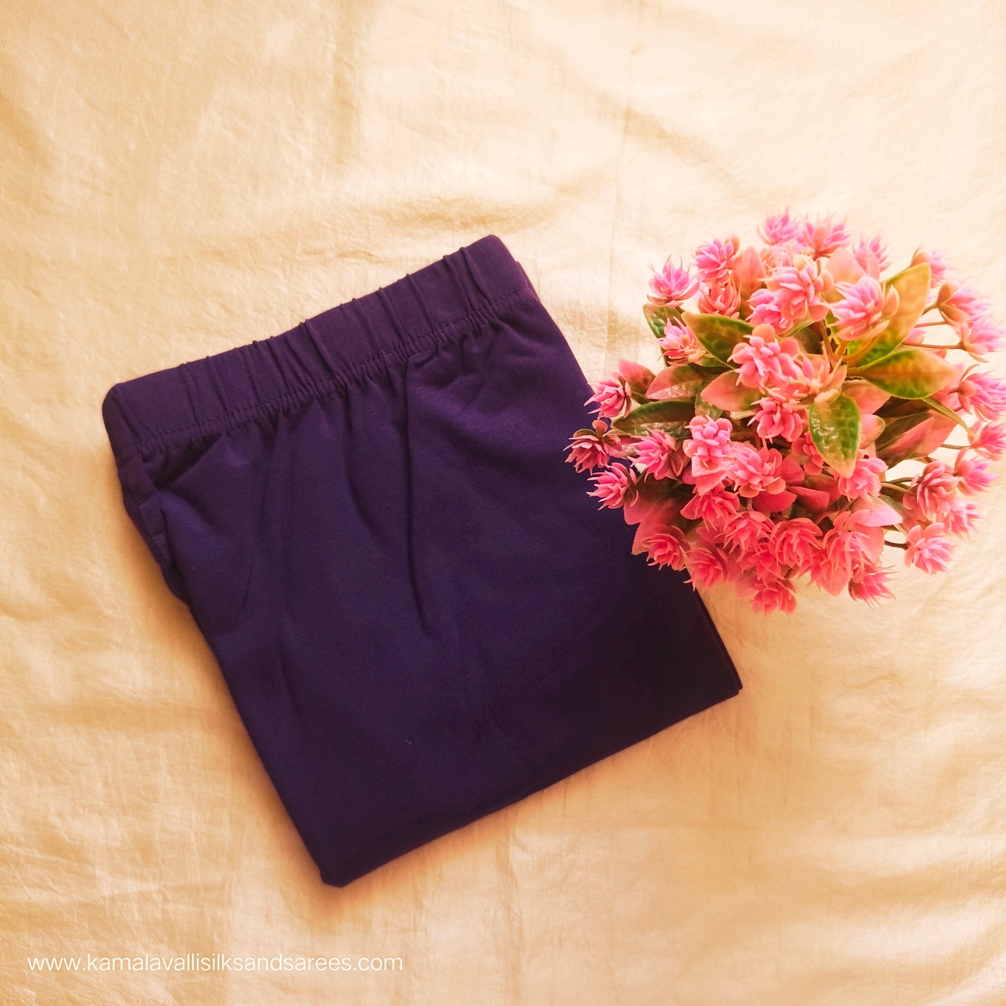 Ankle Fit Leggings Dark Purple Colour