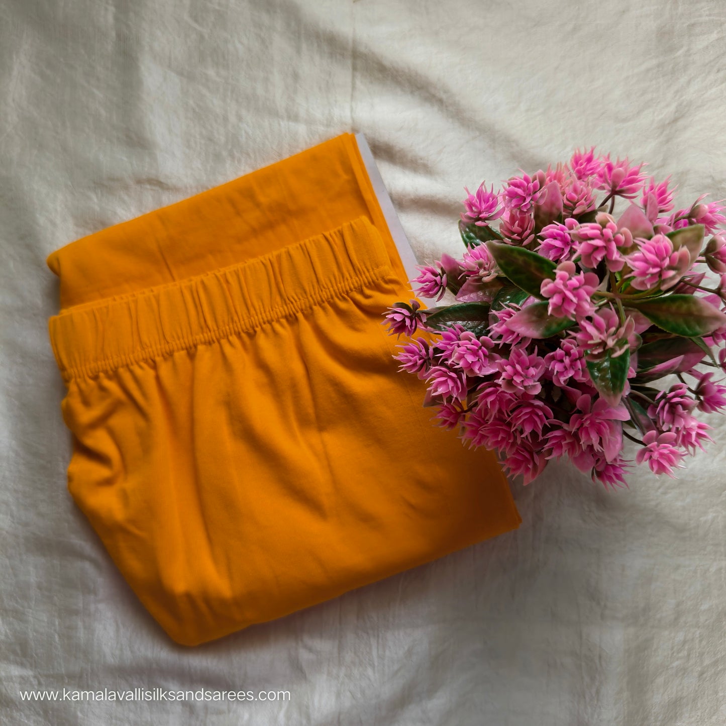 Ankle Fit Leggings Golden Yellow Colour