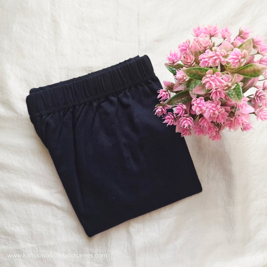 Ankle Fit Leggings Light Raisin Black Colour