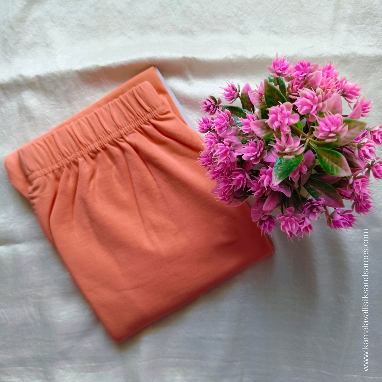 Ankle Fit Leggings Mild Orange Colour