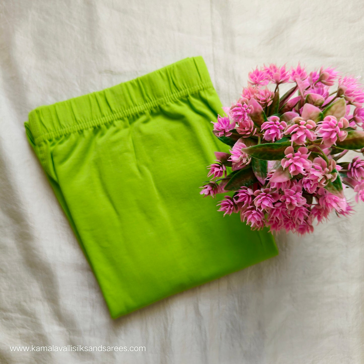 Ankle Fit Leggings Parrot Green Colour