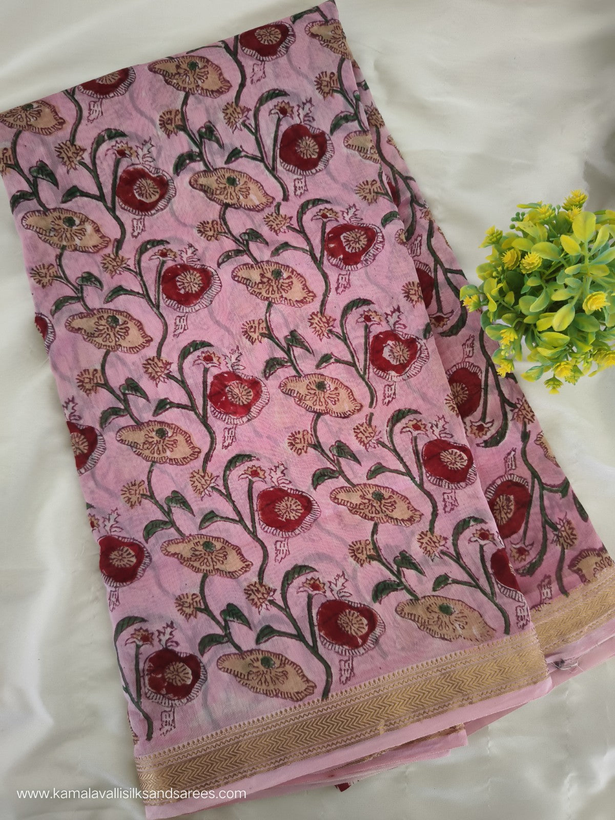 Maheshwari Silk Cotton Saree