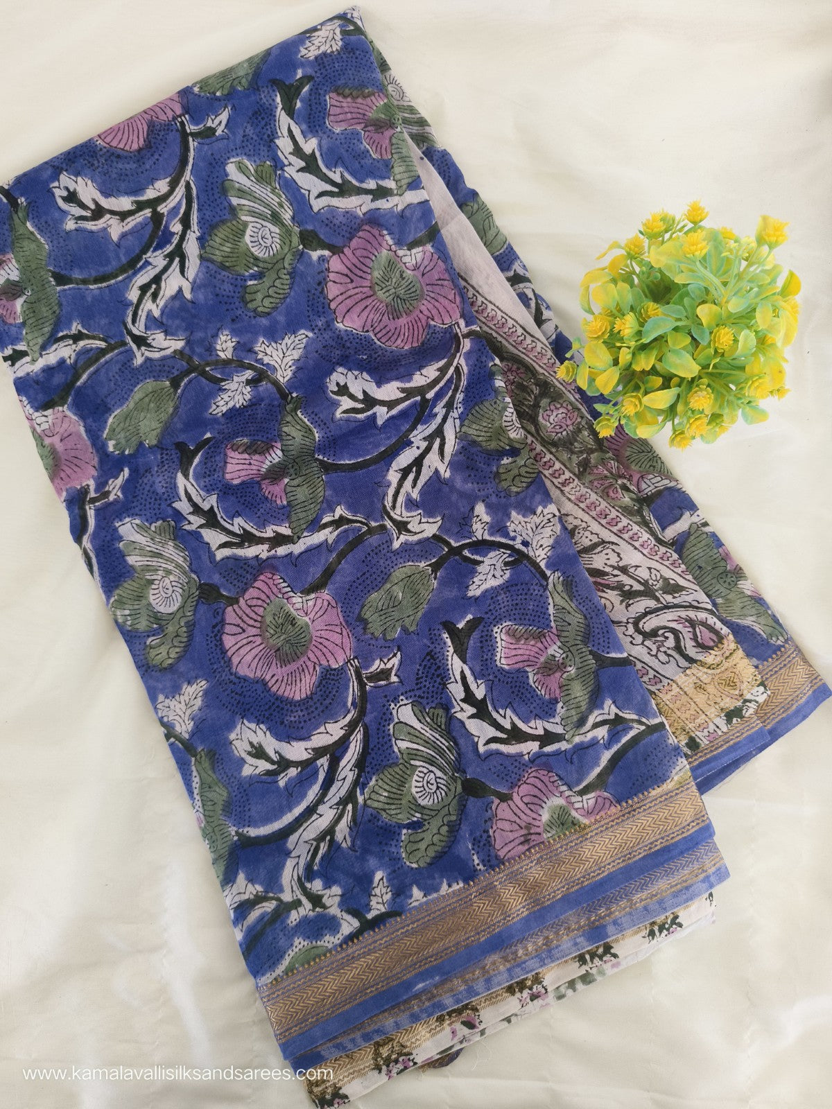 Maheshwari Silk Cotton Saree