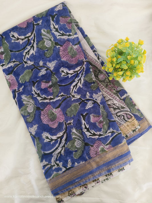 Maheshwari Silk Cotton Saree