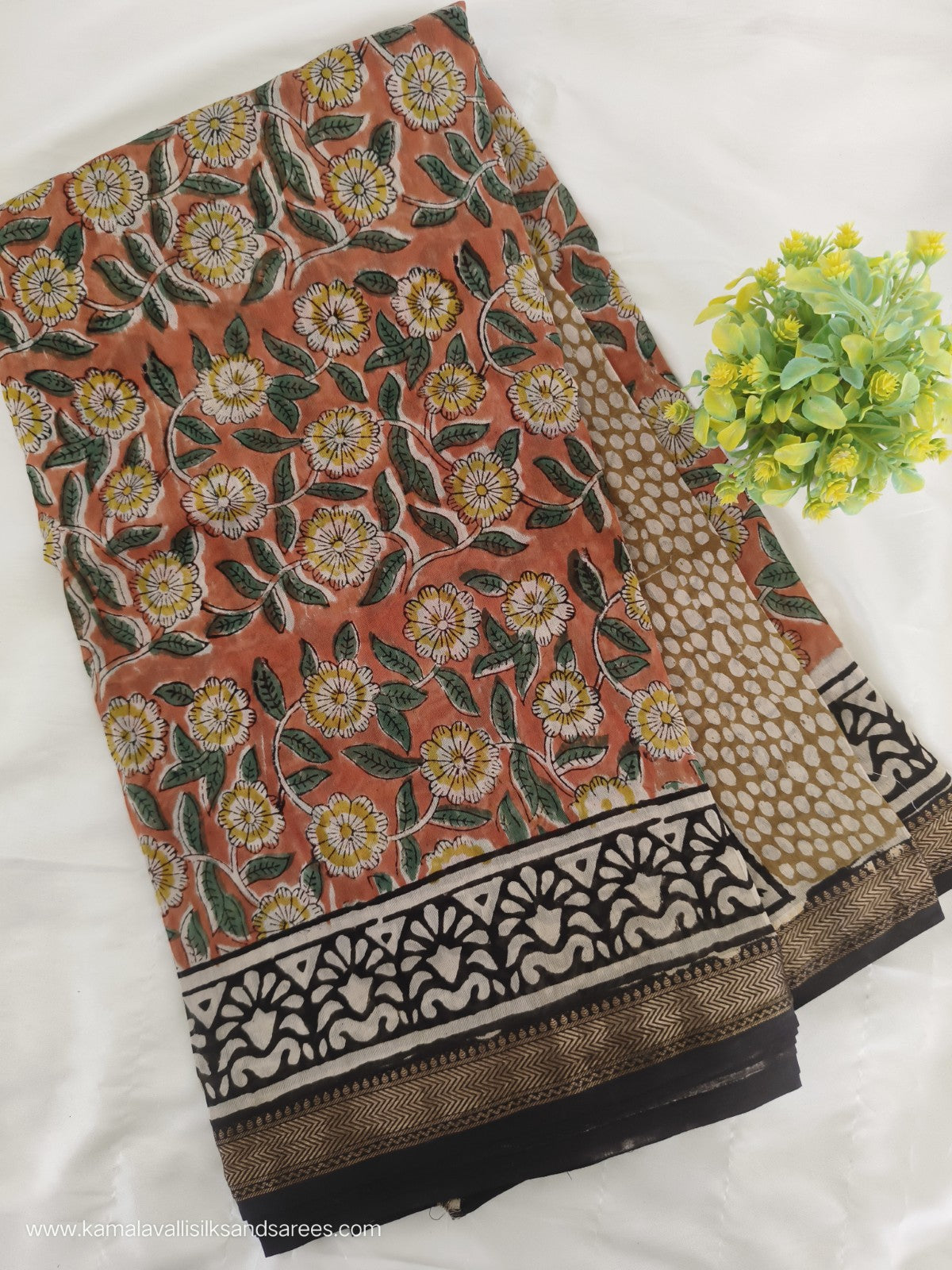 Maheshwari Silk Cotton Saree