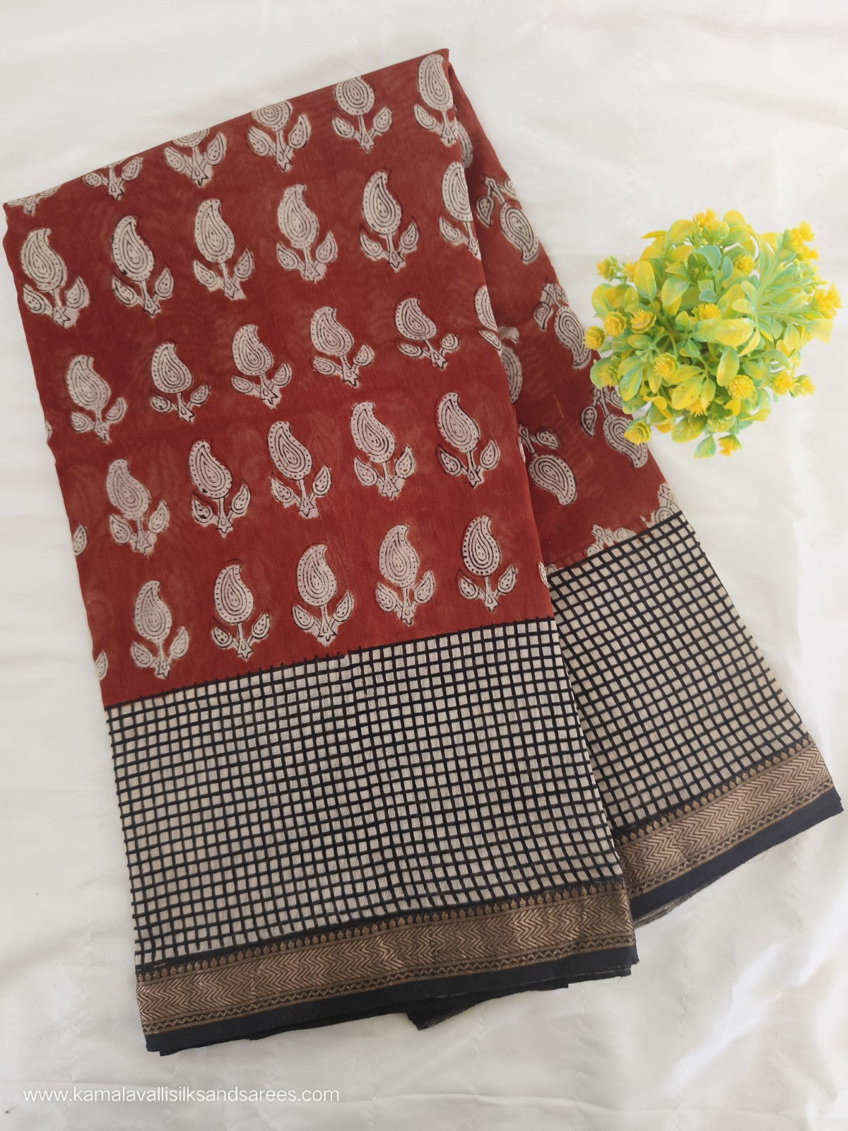 Maheshwari Silk Cotton Saree