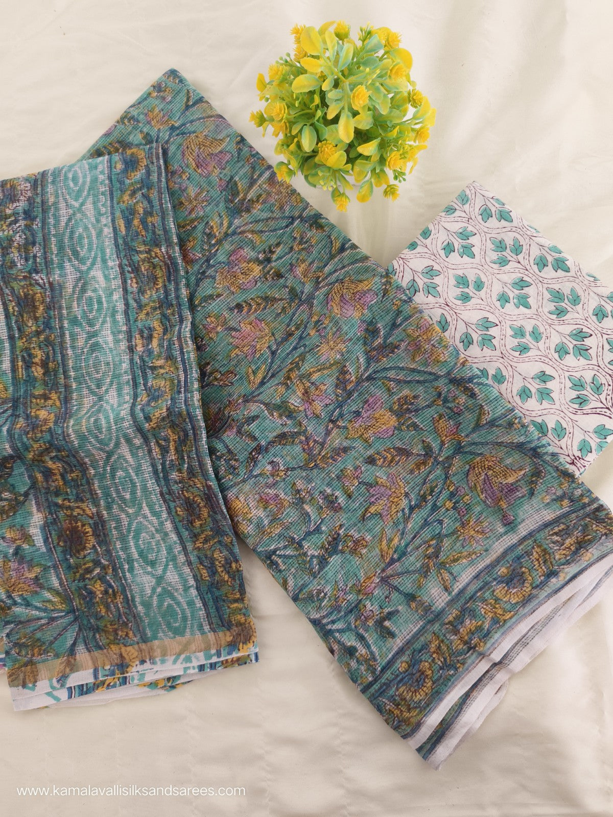 Kota Doria Cotton Salwar Dress Material Unstitched