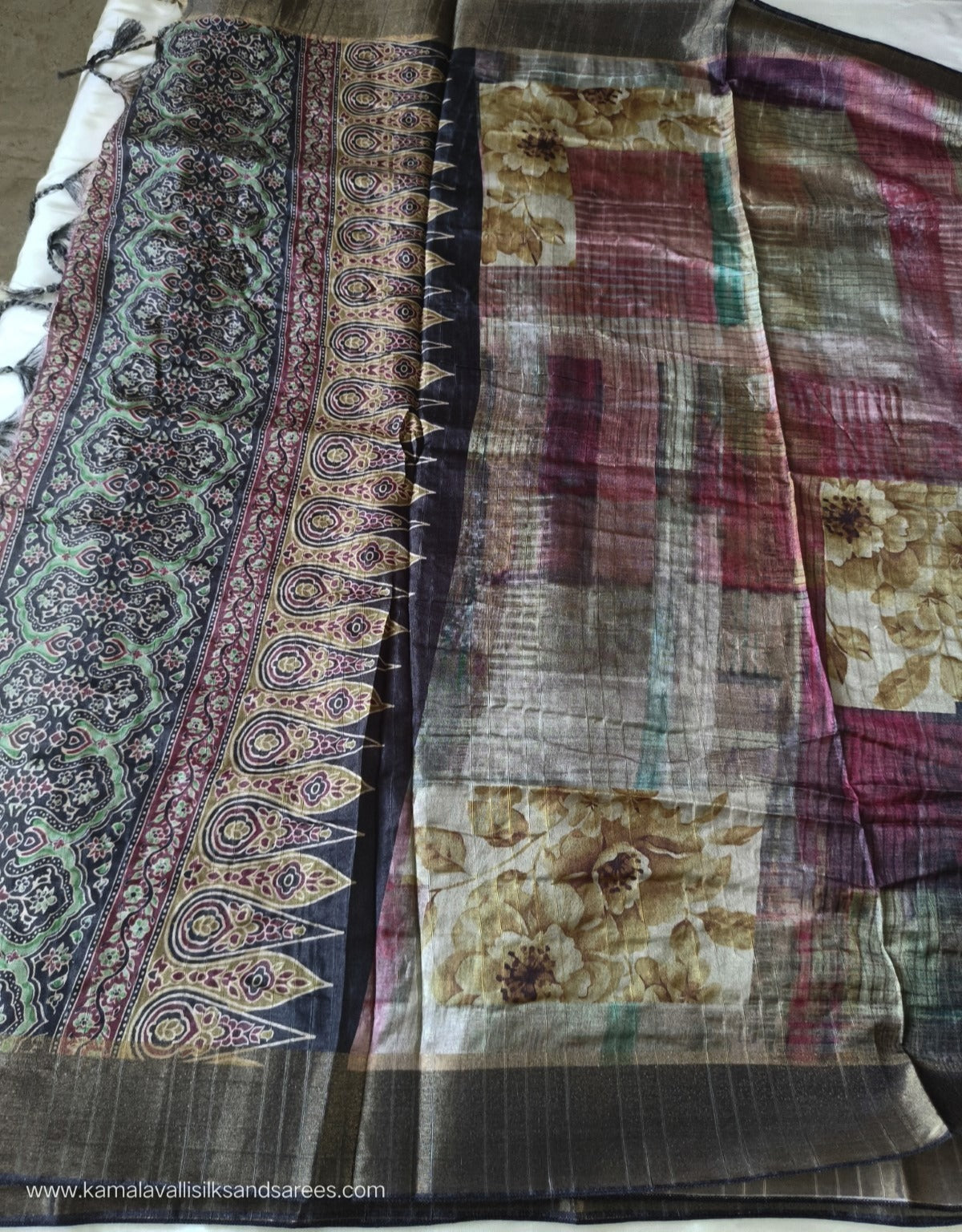 Semi Tussar Saree