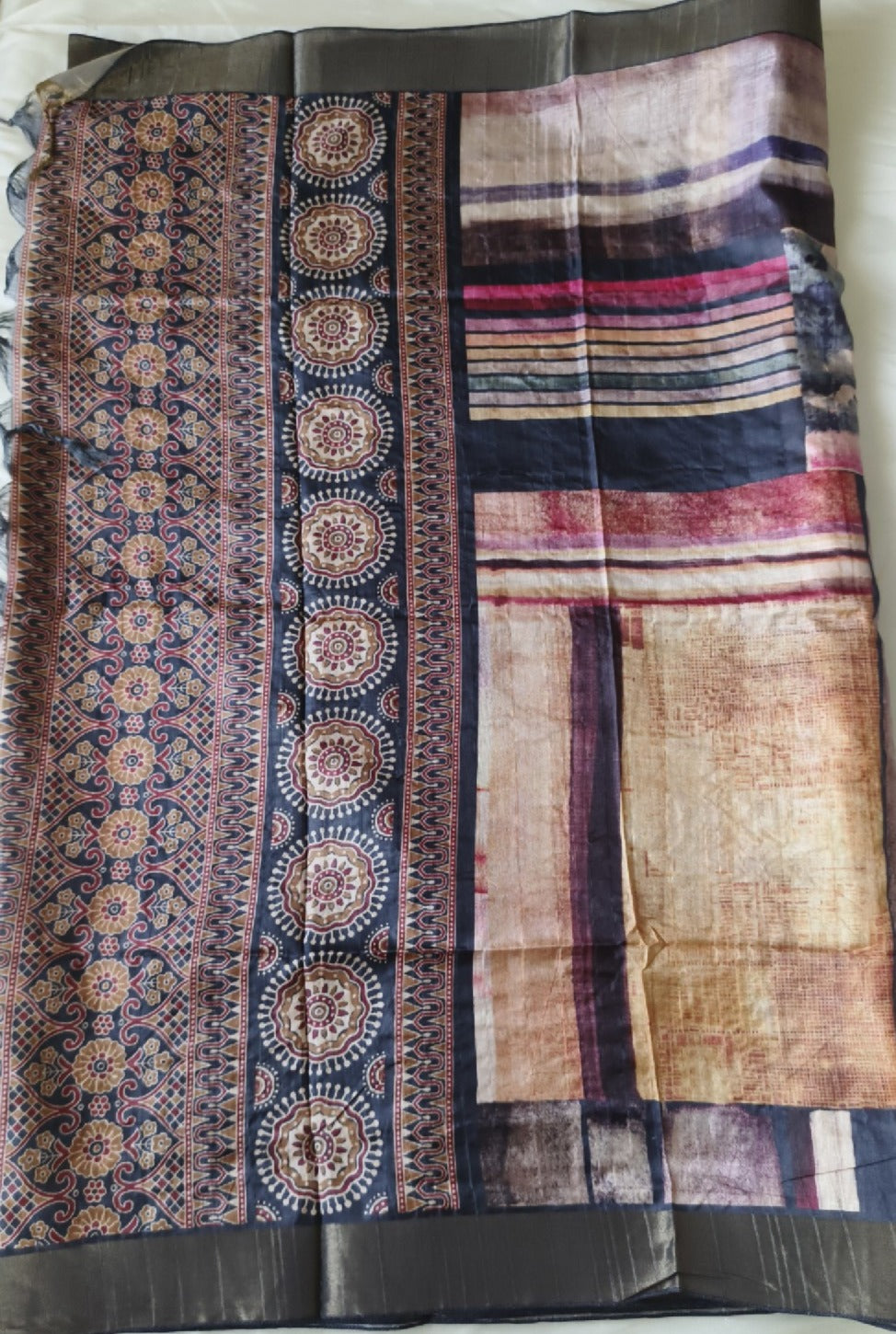 Semi Tussar Saree