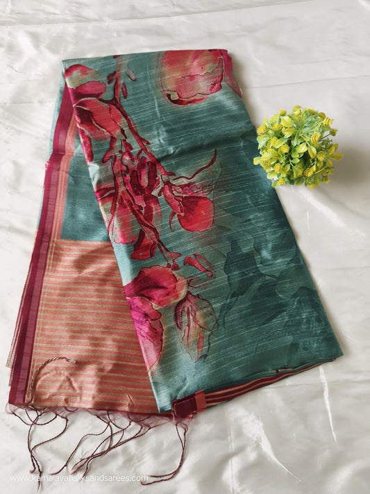 Semi Tussar Saree