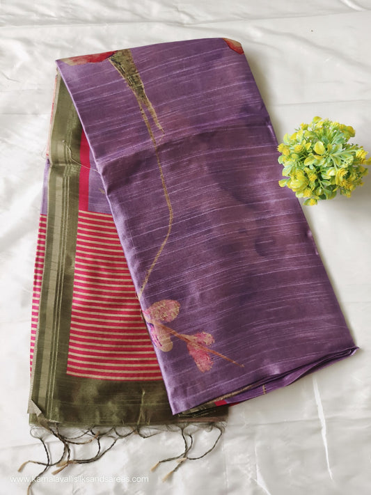 Semi Tussar Saree