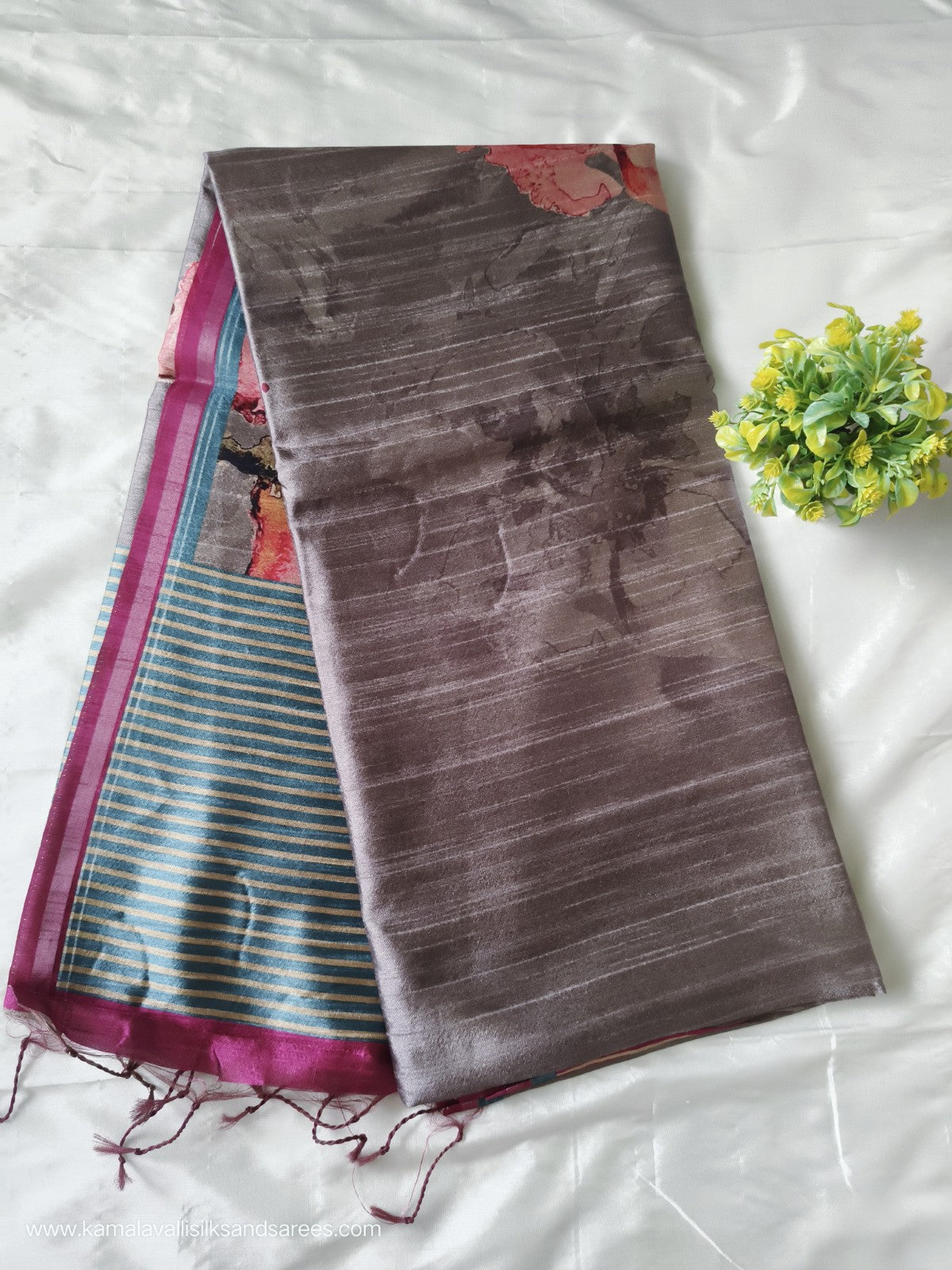Semi Tussar Saree
