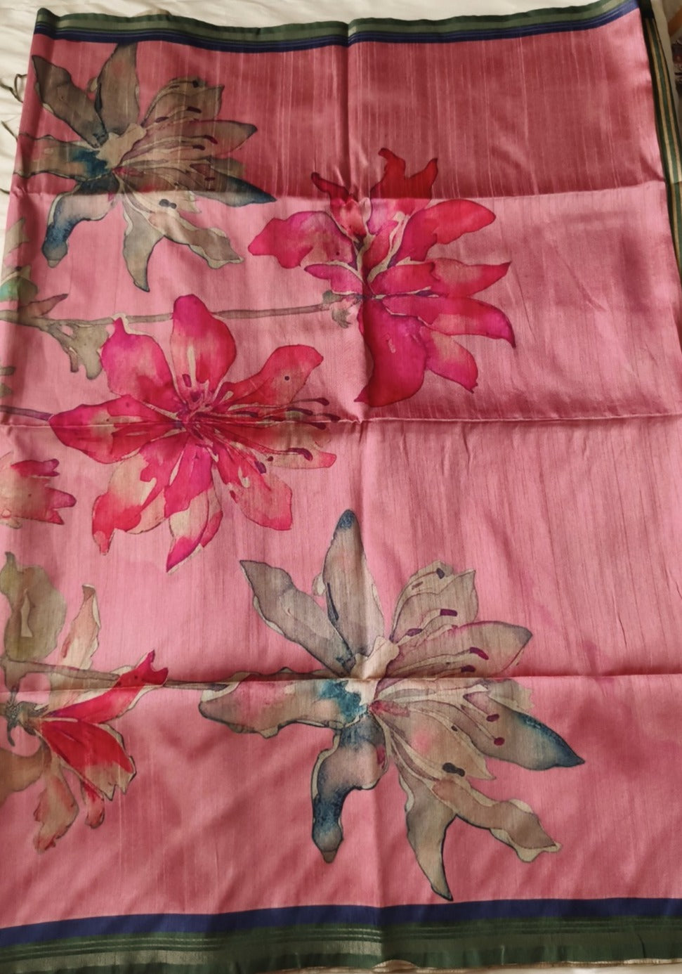 Semi Tussar Saree